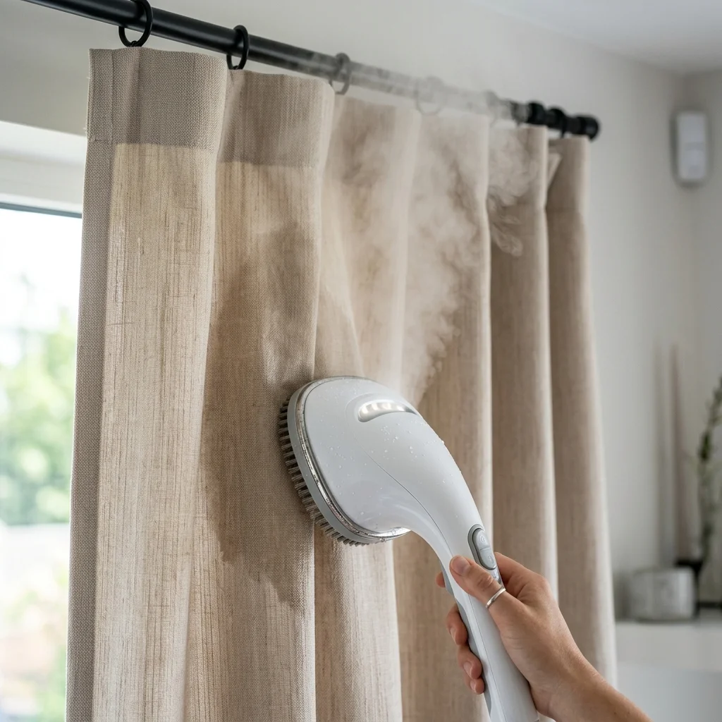 drapes cleaning technician Fresho Curtain Cleaning welsby QLD